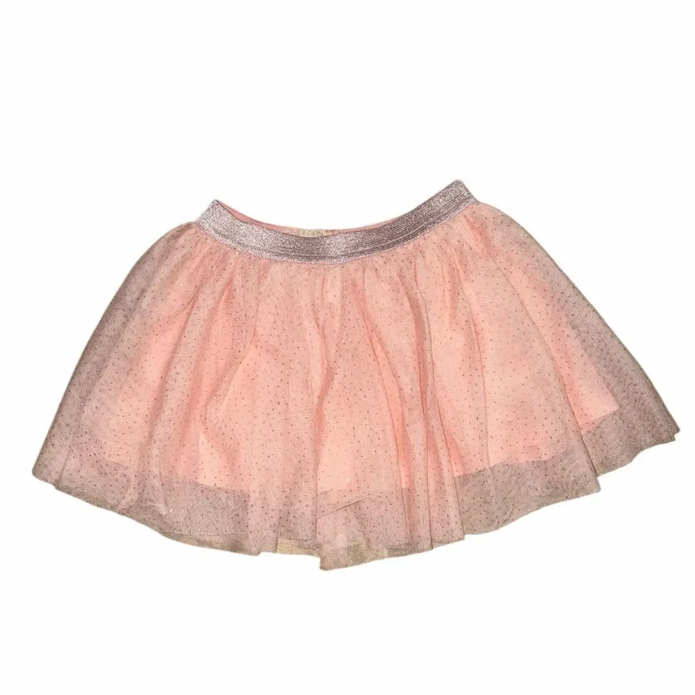 Btween/Janie & Jack Unicorn Pink Outfit.Skirt,Top,Sunglasses(Size 4)